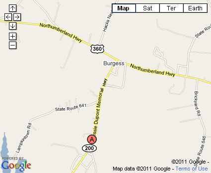 1005 Jessie Dupont Mem Hwy Burgess, VA 22432